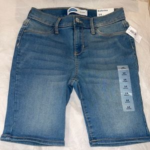 Girls jeans shorts (stretchy material)